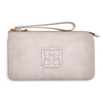 Pudra Fermuarlı Kadın Deri Cüzdan