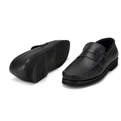 Rahel Siyah Erkek Günlük Deri Ayakkabı