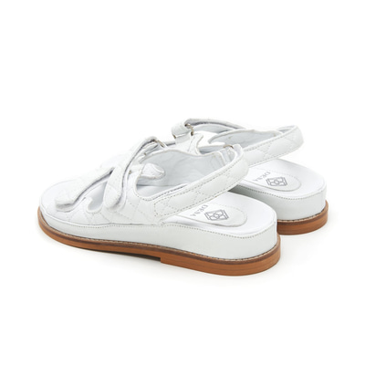 Reese Beyaz Kadın Deri Sandalet