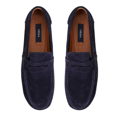 Renfred Lacivert Erkek Süet Deri Günlük Ayakkabı