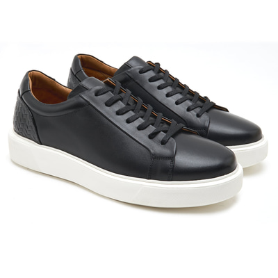 Rex Siyah Erkek Deri Spor Ayakkabı