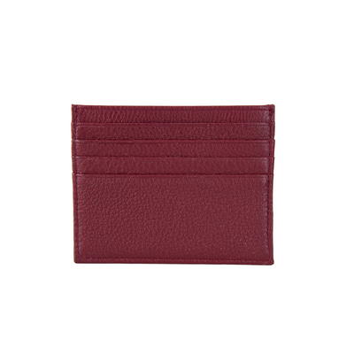 Reyna Bordo Deri Kartlık