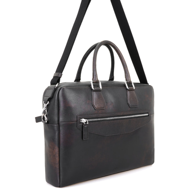 Ricard Kahve Erkek Vintage Deri Laptop Çantası