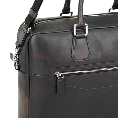 Ricard Kahve Erkek Vintage Deri Laptop Çantası