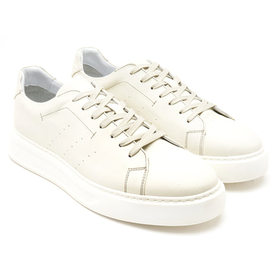 Rice Beyaz Erkek Deri Spor Ayakkabı
