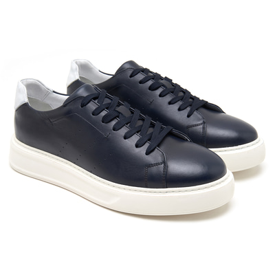 Rice Lacivert Erkek Deri Spor Ayakkabı