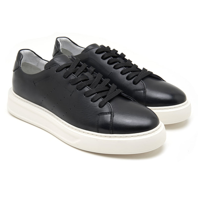 Rice Siyah Erkek Deri Spor Ayakkabı