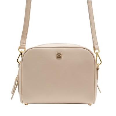 Rieke Krem Kadın Deri Omuz Çantası