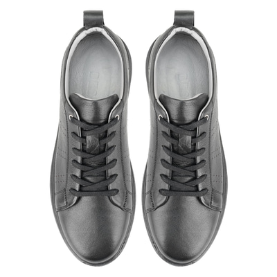 Riya Siyah Erkek Deri Spor Ayakkabı