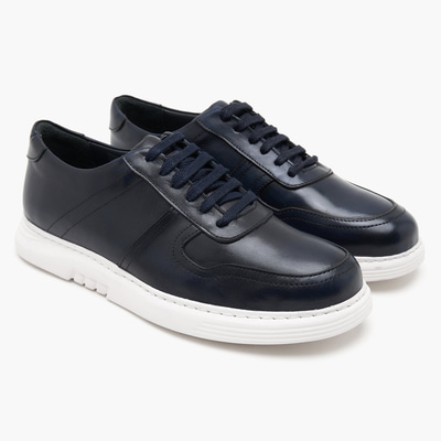 Rock Lacivert Erkek Deri Spor Ayakkabı