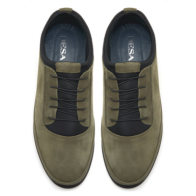 Roman Haki Erkek Nubuk Deri Günlük Ayakkabı