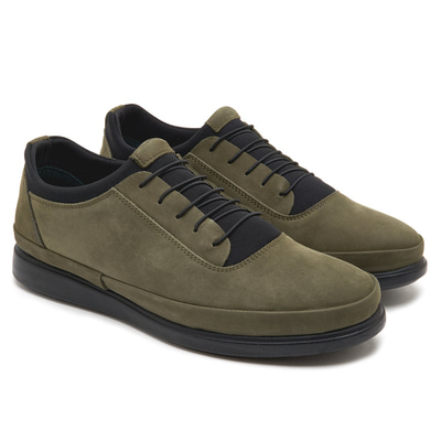 Roman Haki Erkek Nubuk Deri Günlük Ayakkabı