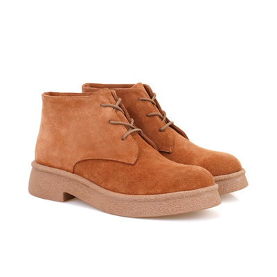 Roos Taba Kadın Bağcıklı Süet Deri Bot