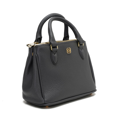 Rosa Gri Kadın Deri El Çantası