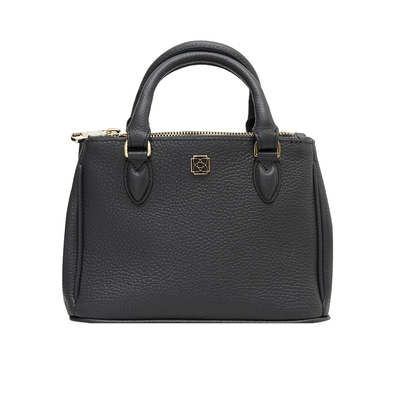 Rosa Gri Kadın Deri El Çantası