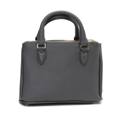 Rosa Gri Kadın Deri El Çantası