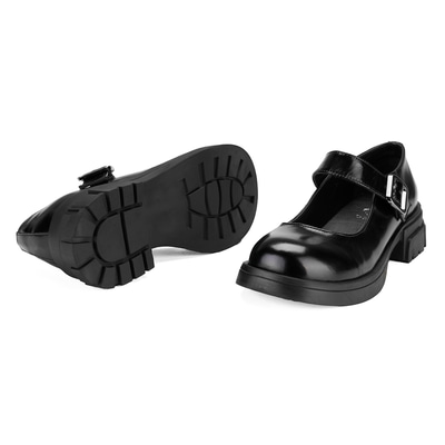 Rosalie Siyah Kadın Mary Jane Ayakkabı