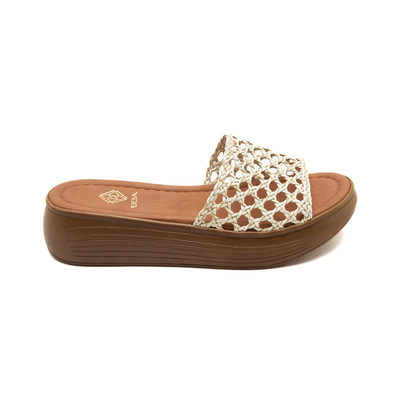 Rossen Bej Kadın File Örgü Terlik