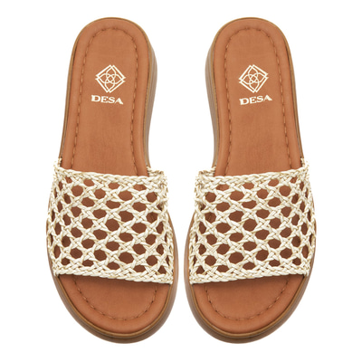 Rossen Bej Kadın File Örgü Terlik