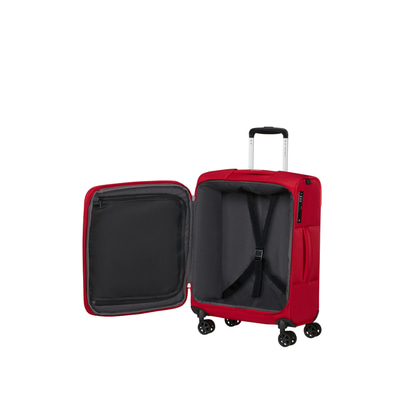 Samsonite GoTwist Spinner Kırmızı 55/20 Körüklü Kabin Boy Valiz