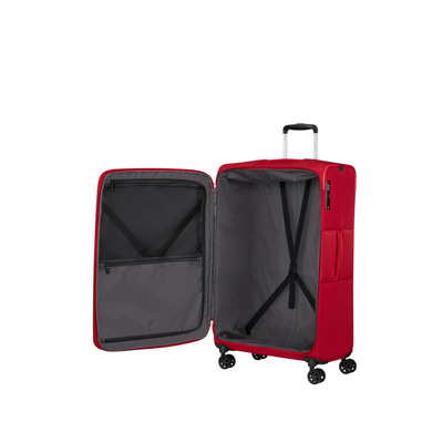 Samsonite GoTwist Spinner Kırmızı 78/29 Körüklü Büyük Boy Valiz