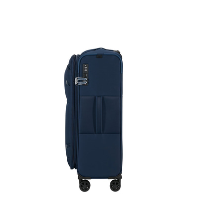 Samsonite GoTwist Spinner Lacivert 68/25 Körüklü Orta Boy Valiz
