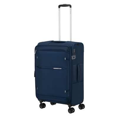 Samsonite GoTwist Spinner Lacivert 68/25 Körüklü Orta Boy Valiz