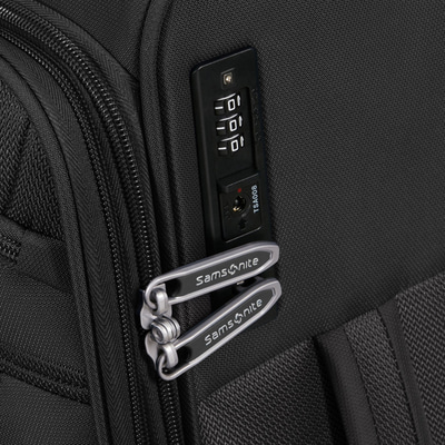 Samsonite GoTwist Spinner Siyah 55/20 Körüklü Kabin Boy Valiz