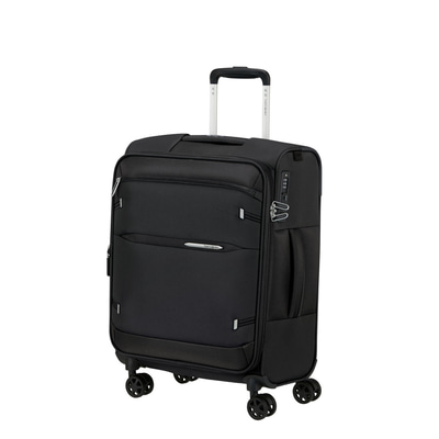 Samsonite GoTwist Spinner Siyah 55/20 Körüklü Kabin Boy Valiz