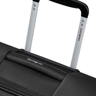 Samsonite GoTwist Spinner Siyah 55/20 Körüklü Kabin Boy Valiz