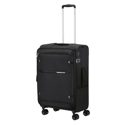 Samsonite GoTwist Spinner Siyah 68/25 Körüklü Orta Boy Valiz