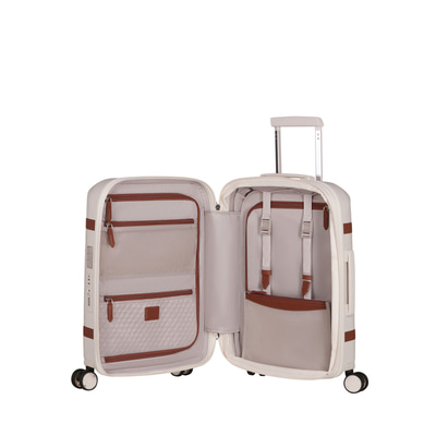 Samsonite Image Kırık Beyaz - 4 Tekerlekli Körüklü 55/20 Kabin Boy Valiz