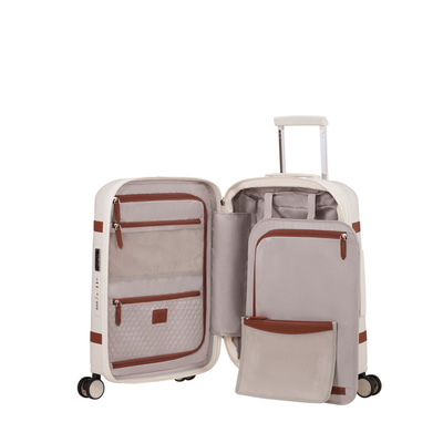 Samsonite Image Kırık Beyaz - 4 Tekerlekli Körüklü 55/20 Kabin Boy Valiz