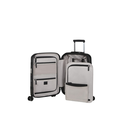Samsonite Image Siyah - 4 Tekerlekli Körüklü 55/20 Kabin Boy Valiz