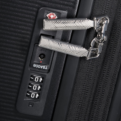 Samsonite Image Siyah - 4 Tekerlekli Körüklü 69/25 Orta Boy Valiz