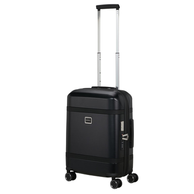 Samsonite Image Siyah - 4 Tekerlekli Körüklü 55/20 Kabin Boy Valiz