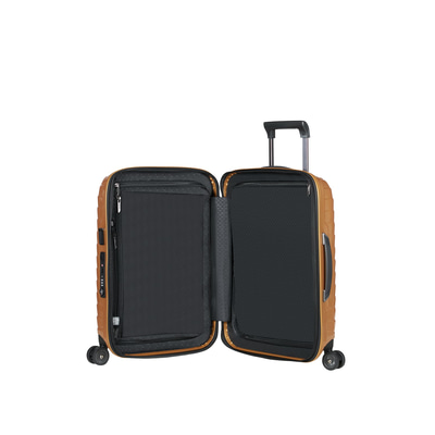 Samsonite Proxis - Spinner Sarı 4 Tekerlekli Körüklü Kabin Boy Valiz 55 cm