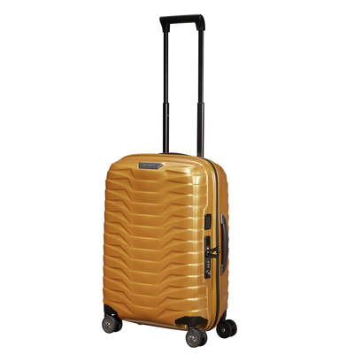 Samsonite Proxis - Spinner Sarı 4 Tekerlekli Körüklü Kabin Boy Valiz 55 cm