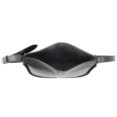 Samy Siyah Kadın Deri Omuz Çantası