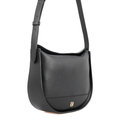 Samy Siyah Kadın Deri Omuz Çantası