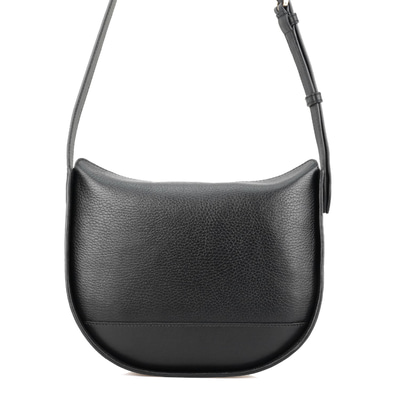 Samy Siyah Kadın Deri Omuz Çantası