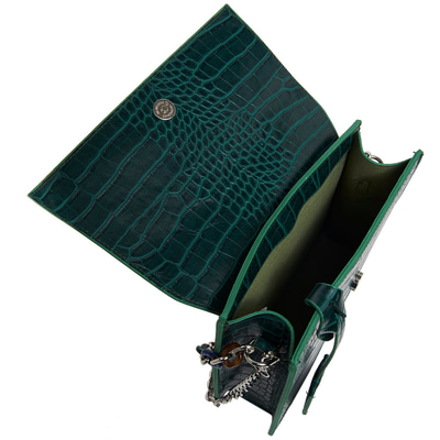 Sanders Zincir Detaylı Kadın Omuz Çantası