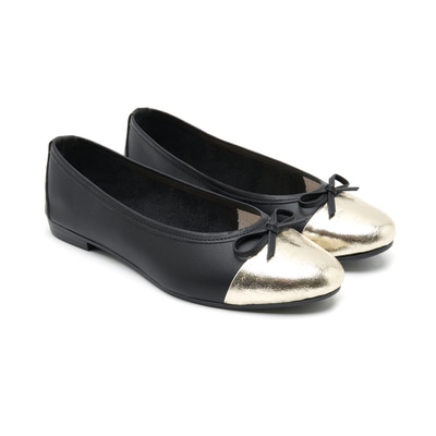 Sands Siyah Kadın Deri Babet