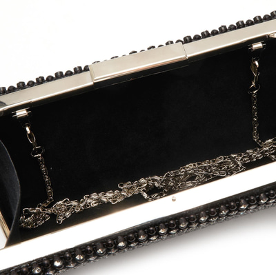 Sandy Siyah Kadın Gece Çantası