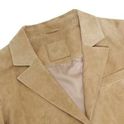 Sarafina Kadın Oversize Blazer Süet Deri Ceket