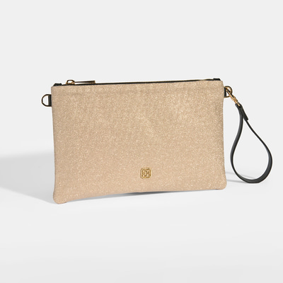 Sarer Gold Simli Kadın Portföy Çanta