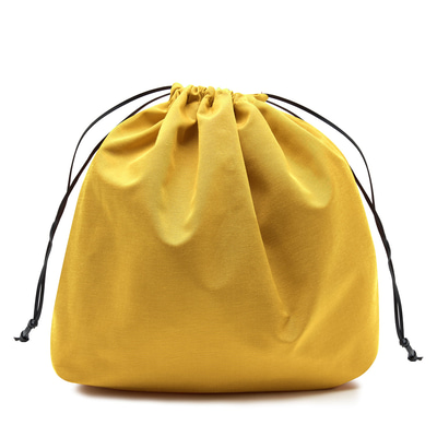 Sarı El Emeği Örgü Deri Çanta