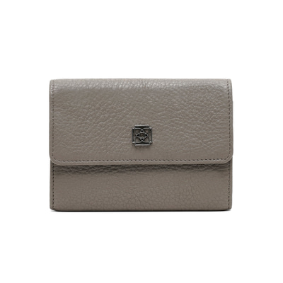 Sarina Gri Kadın Floter Deri Cüzdan