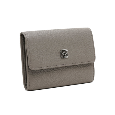 Sarina Gri Kadın Floter Deri Cüzdan