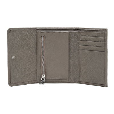 Sarina Gri Kadın Floter Deri Cüzdan